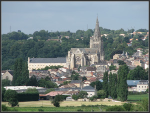 Abbatiale de Saint-Maixent l'Ecole en Poitou-Charentes