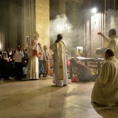 Premier vendredi du mois procession du Saint Sacrement