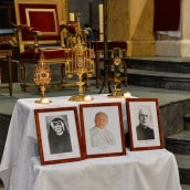 Reliques de Sainte Faustine, Saint Jean-Paul II et du bienheureux Sopocko